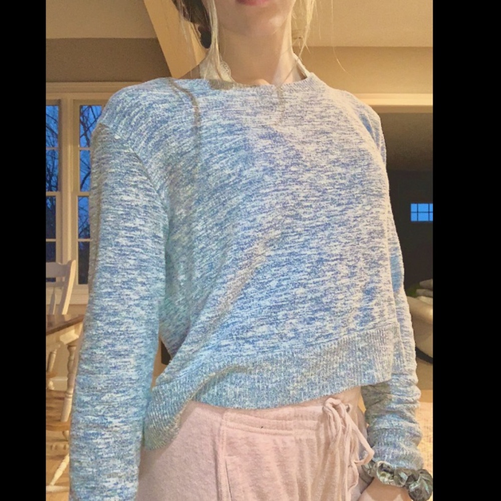 M cropped pj top